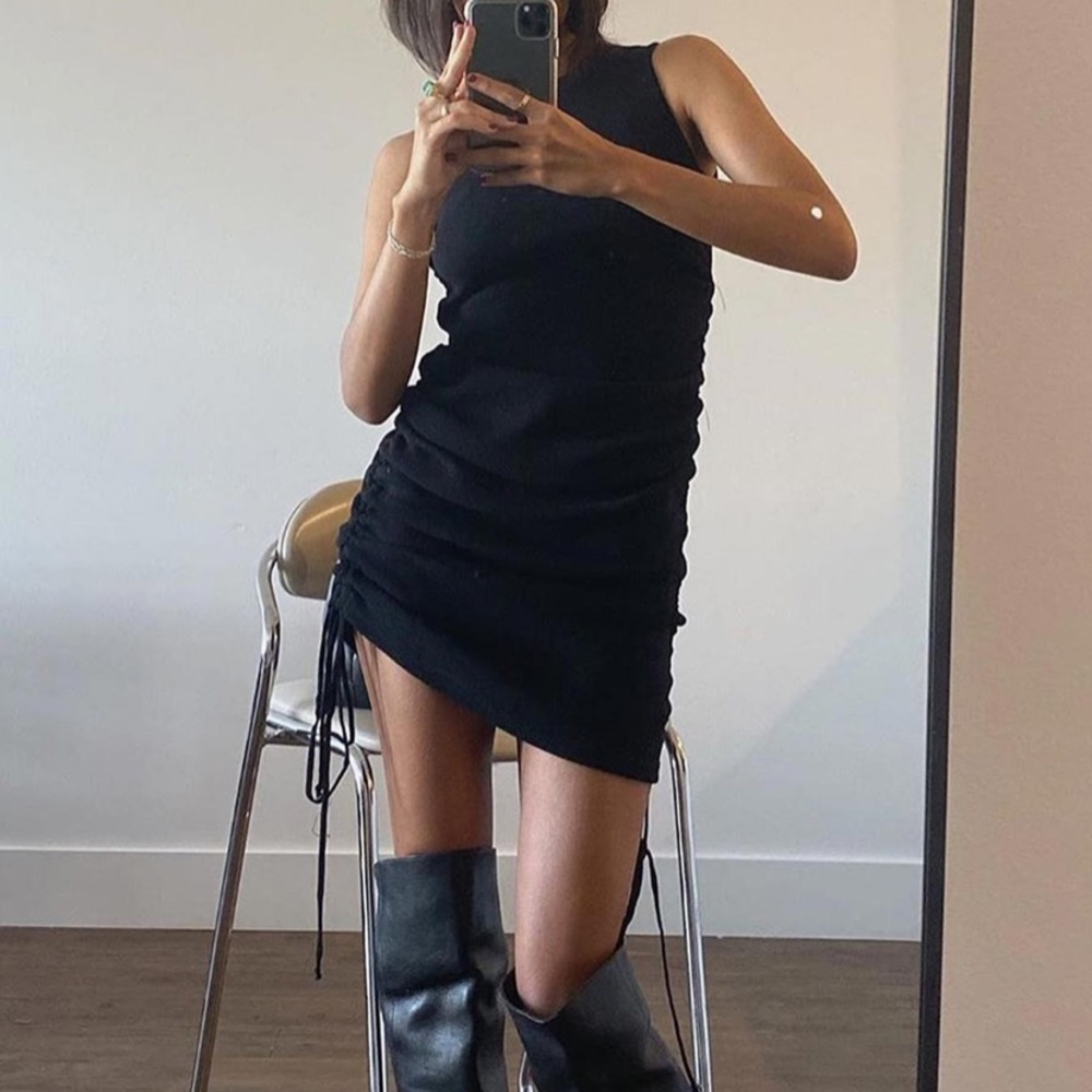 Princess Polly Black Mini Dress